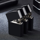 【QINQUAN】Retro kerosene Lighter fire starter Cigarette Lighter Outdoor Windproof Lighter man Gift(Without Kerosene)