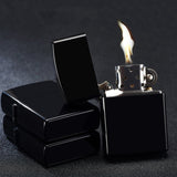 【QINQUAN】Retro kerosene Lighter fire starter Cigarette Lighter Outdoor Windproof Lighter man Gift(Without Kerosene)