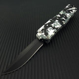 HOT ! 3 Colors  New Upgrade  Tactical EDC Knife Spring Assisted Knives Fixed Blade Double Edge / Single Edge Survival Knifes Aviation Aluminum Handle 8.8 Inch Drop Shipping