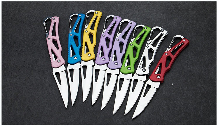 Carry Stainless Steel Key Knife Fruit Knife Outdoor Camping EDC Pocket Knife Folding Knife