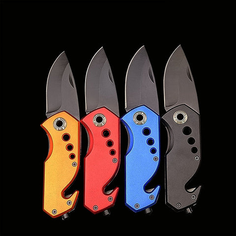Outdoor multifunctional high hardness folding knife sharp knife folding knife field survival knife portable mini knife