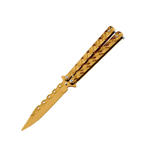 Butterfly knife claw knife training knife practice folding knife comb single-edged knife toy