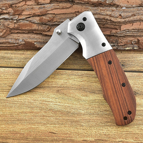 Outdoor portable camping mountaineering self-defense multi-purpose DA51 folding knife outdoor stainless steel knife