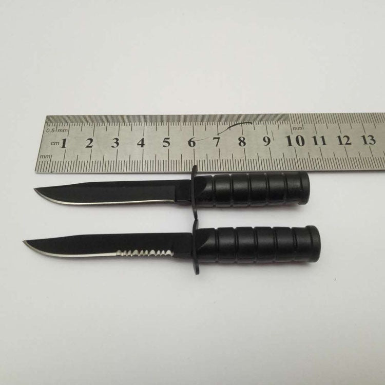 Outdoor Mini Straight Knife Creative Neck Knife Outdoor Knife Self-defense Tool