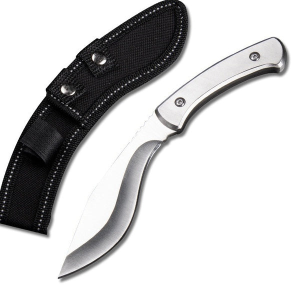 Brand New 2 Size Outdoor Utility Knife Self Defense Dog Leg Knife Arrow Style Tactical Hunting Survival Sharp Knife