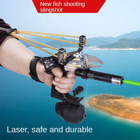 Fish shooting slingshot Osprey slingshot fish shooting fish fishing device laser infrared outdoor sports shooting fish bladder