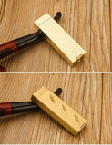 Personality and creativity retro pull open flame cigarette lighter pure copper kerosene lighter smoking accessories(No GAS)
