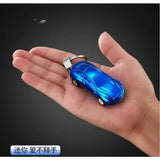 Mini Portable Keychain Flashlight USB Electric Lighter Tobacco Cigarette Charging Lighter Outdoor Windproof Lighters