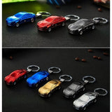 Mini Portable Keychain Flashlight USB Electric Lighter Tobacco Cigarette Charging Lighter Outdoor Windproof Lighters