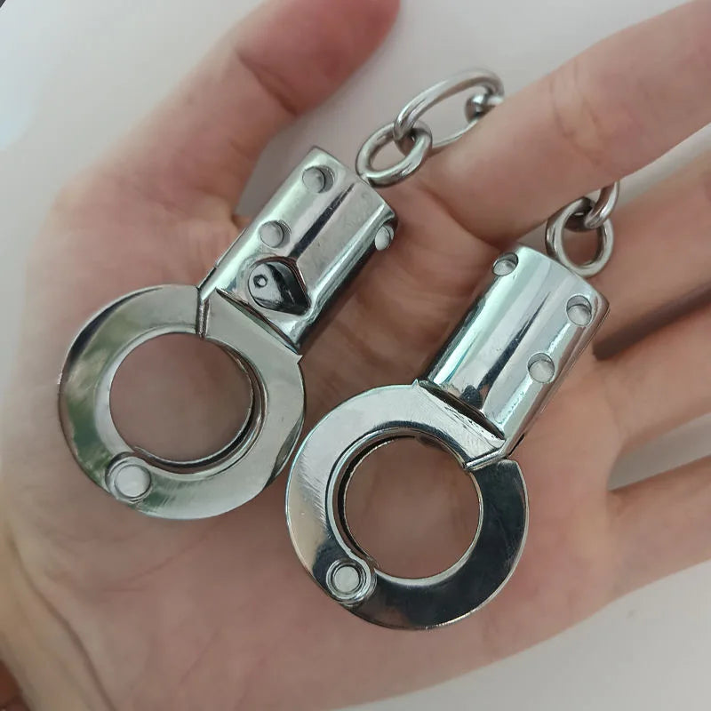 Thumb lock buckle Toe lock buckle SM Bondage Handcuffs Adult Games Chastity Sex Toys For Couple Role-playing Erotic Products
