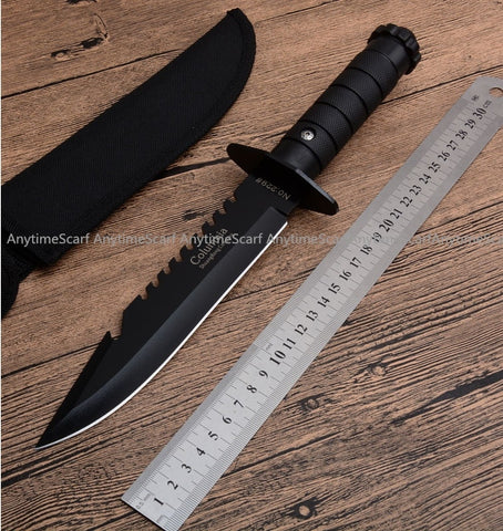 2025 31cm Survival Knife Hunting Knife Tactical Knife Stainless Steel Knife | POPOTR™
