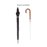 2025 Curved Sword Umbrella For Sale Wooden Long Sword Knife| POPOTR™