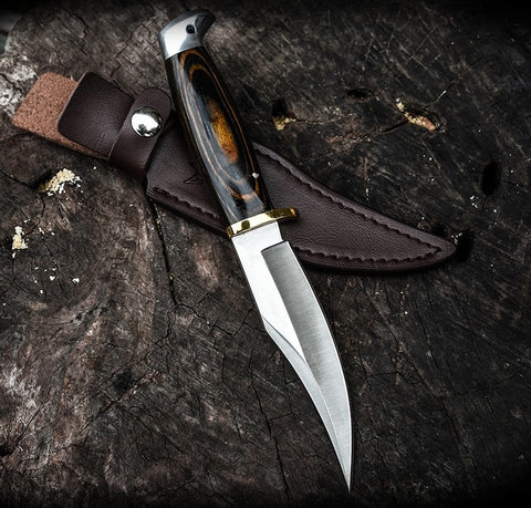 2025 Tactical Knife Swiss Army Knife Tanto Knife Blade Knife Handle Wood Military Knife| POPOTR™