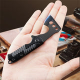 2025 Tactical Axe Throwing Axes Mini Axe Hammer Folding Axe Keychain Best Survival Axes  Climbing Gear | POPOTR™