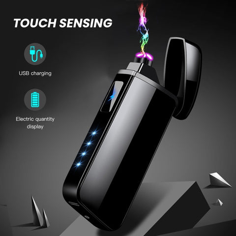 2025 Cigarette Lighter USB Lighter Windproof Lighter Rechargeable Lighter Electric Lighter | POPOTR™