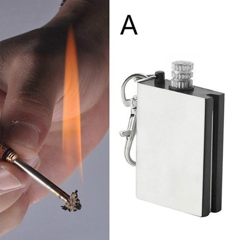 2025 Cigarette Lighter Flint Lighter Windproof Lighter Keychain Lighter BBQ Lighter | POPOTR™