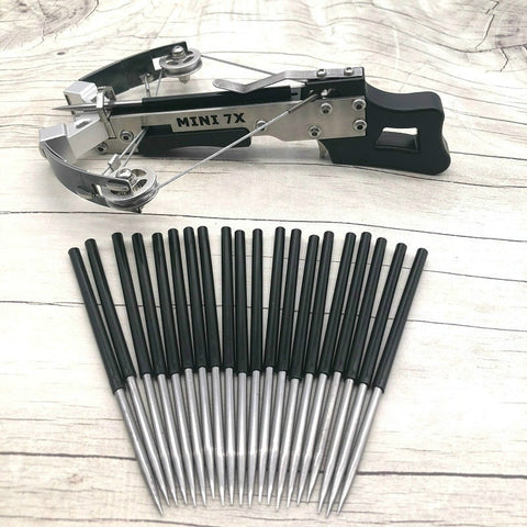 2025 Pistol Crossbow Broadheads Crossbow Expert 5e Mini Crossbow With 5Pcs Arrows| POPOTR™