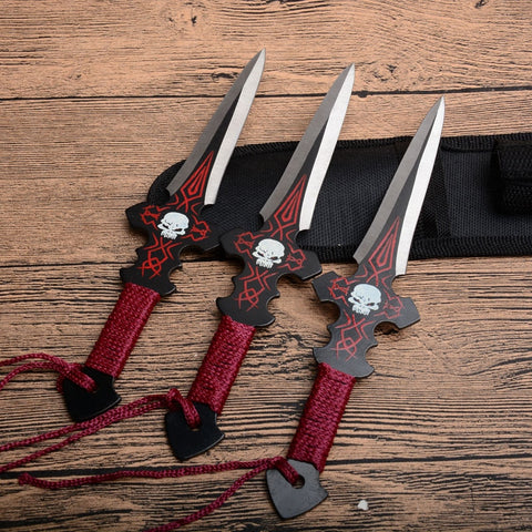 2025 Pop Dart Set Kunai Knives Hunting Knife Ninja Throwing Knife Set Tactical Knife | POPOTR™