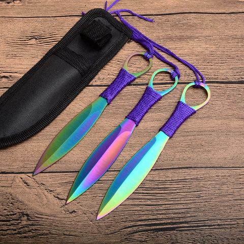 2025 Pop Dart Sæt Kunai Knive Jagtkniv Ninja Kastekniv Taktisk Kniv Titanium Kniv | POPOTR™