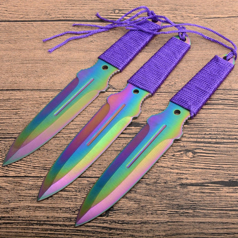 2025 Dart Set Kunai Knives Hunting Knife Ninja Throwing Knife Set Tactical Knife | POPOTR™