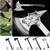 Survival Camping Foldable Tactical Multi Tool Kit Emergency Gear Outdoor Tourist Portable Tomahawk Wild Hatchet AX