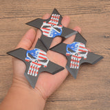 3pcs Darts Ninja Kunai Hunting Knives Tactical Fixed Blade Throwing Knife Set with Sheath