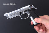 1:2.05m92a1 alloy shell throwing Beretta model disassembly metal, non-firing