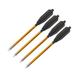 2025 12 packs of 6.25-inch short arrows, gold mixed-color bows and arrows, shooting diameter 6.2mm, total length 16cm | POPOTR