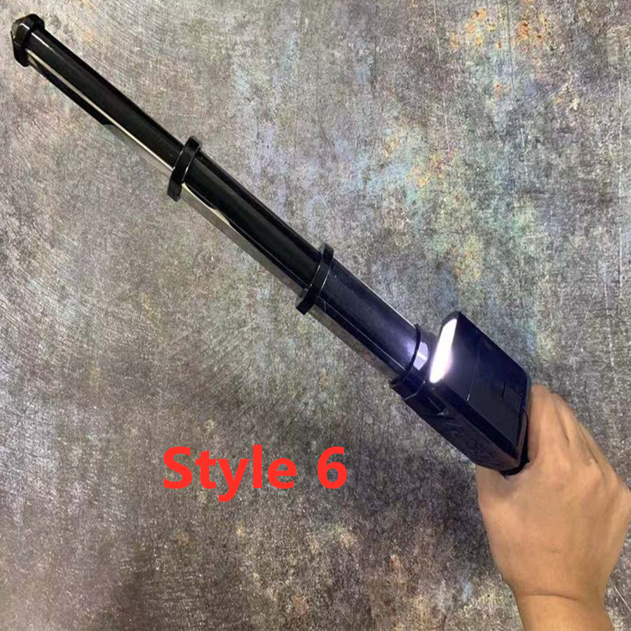 50 style High Voltage Tactical Flashlight Stun Gun for sale Volts Self-defense Weapons Survival Camp | POPOTR™