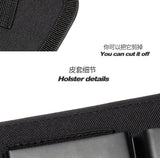 Pistol Outdoor Tactical Equipment Small Holster Pistol Holster Nylon Invisible Holster CS Field Stealth Tactical Holster Canvas