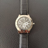Personalized creative watch charging lighter usb metal men's watch with real watch cigarette lighter