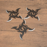 3pcs Darts Ninja Kunai Hunting Knives Tactical Fixed Blade Throwing Knife Set with Sheath