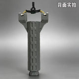 New genuine double row magazine automatic beading slingshot Internet celebrity popular toy semi-automatic slingshot magnetic attraction