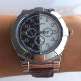 Personalized creative watch charging lighter usb metal men's watch with real watch cigarette lighter