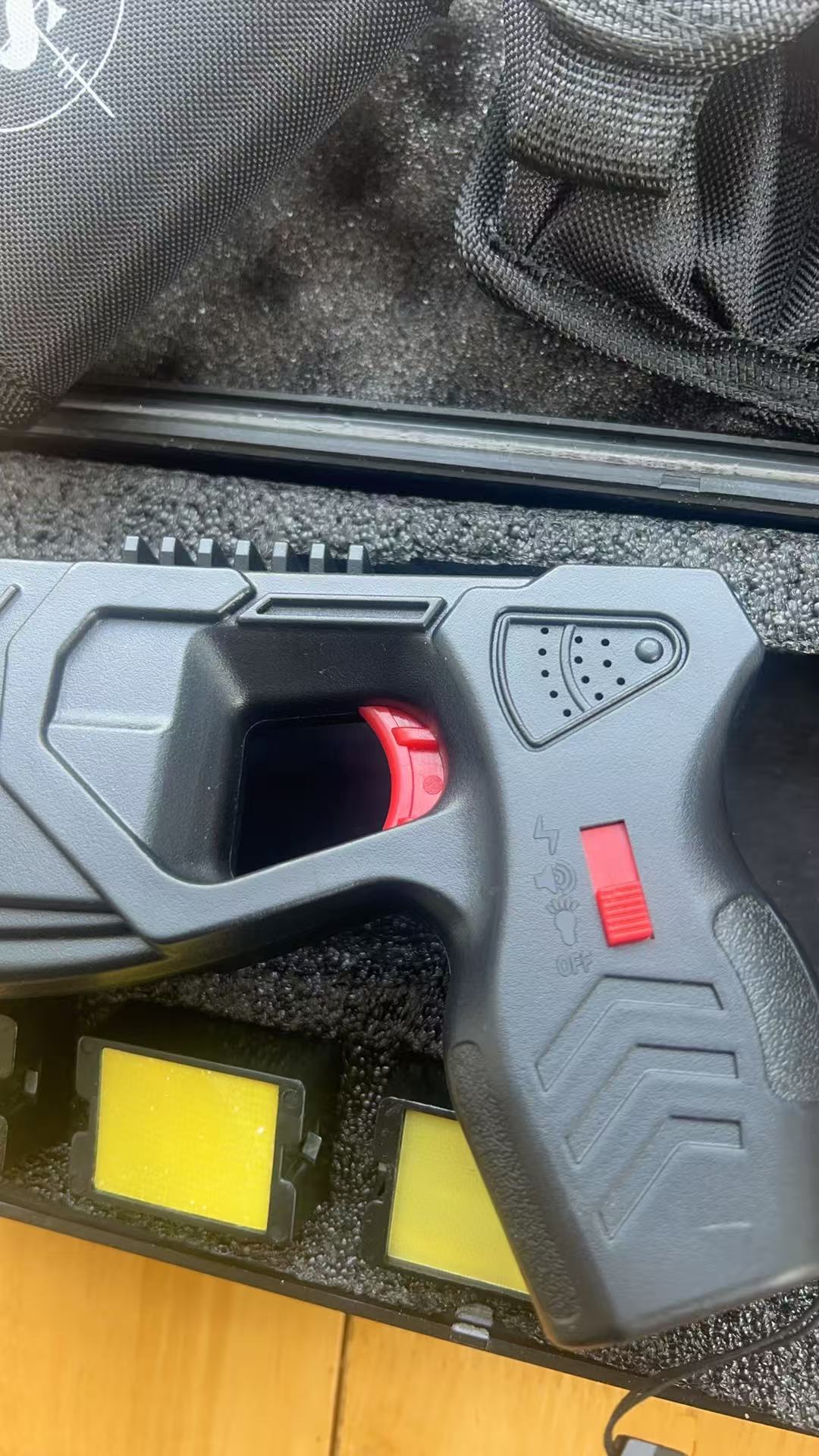 2025 Police Stun Gun Million volt Baton Tactical Electric shock Flashlight  Rechargeable Stun Rob Self-defense Weapons Electronic Stun Baton 50 style | POPOTR™