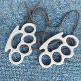 Self Defense Brass Knuckles Metal Fingers Tiger Multi-Functional Tactical Survival EDC Tools 1pcs