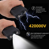 2025 POLICE 928 Shock Flashlight Stun Gun Taser Torch Rechargeable with LED Flashlight| POPOTR™