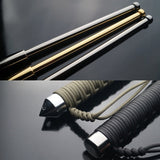 13/18/2126inch Window Breaker Self Defense Pure Solid Steel Defense Extendable Stick  Tactical Baton Retractable Telescopic Portable for Outdoor Walking Hiking Security Emergency Escape Tool CR9