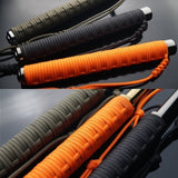 13/18/2126inch Window Breaker Self Defense Pure Solid Steel Defense Extendable Stick  Tactical Baton Retractable Telescopic Portable for Outdoor Walking Hiking Security Emergency Escape Tool CR9