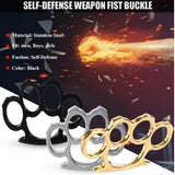 Portable Steel Knuckles Survival Self-Defense Tool Tactical Survival EDC Fighting Camping Outdoor Tools