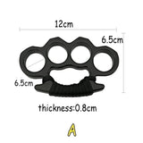Portable Steel Knuckles Survival Self-Defense Tool Tactical Survival EDC Fighting Camping Outdoor Tools