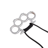 Portable Steel Knuckles Survival Self-Defense Tool Tactical Survival EDC Fighting Camping Outdoor Tools