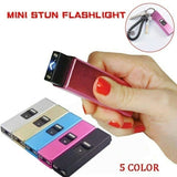 2025 New Electric Shock Portable Shock Electric Baton Stun Gun Rechargeable with Safety Disable Pin LED Flashlight| POPOTR™