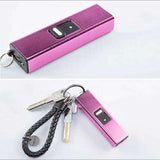 2025 New Electric Shock Portable Shock Electric Baton Stun Gun Rechargeable with Safety Disable Pin LED Flashlight| POPOTR™