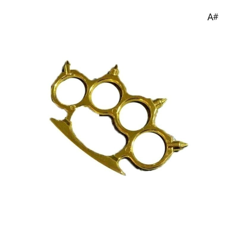 Brass Knuckles Tactical Survival Multi-Functional Self Defense Knuckle