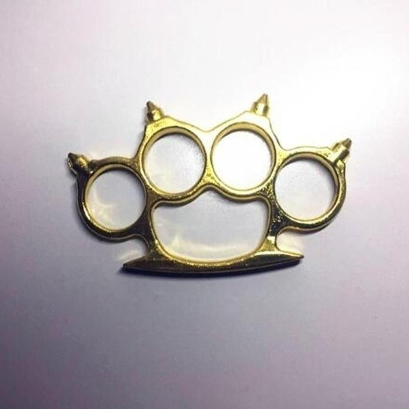 Brass Knuckles Tactical Survival Multi-Functional Self Defense Knuckle
