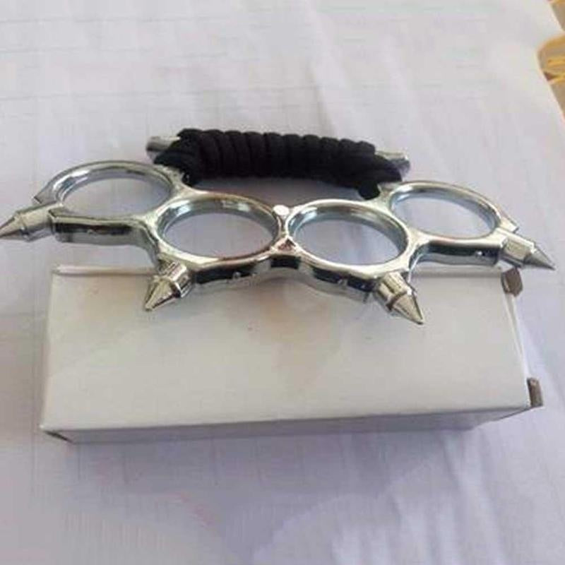 Brass Knuckles Tactical Survival Multi-Functional Self Defense Knuckle