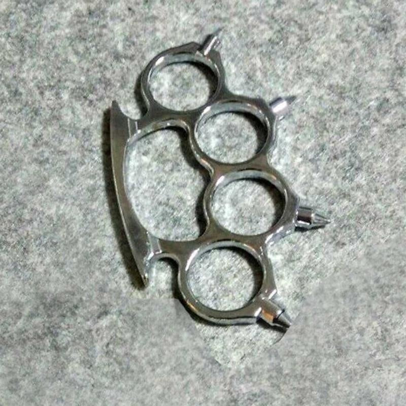 Brass Knuckles Tactical Survival Multi-Functional Self Defense Knuckle