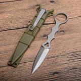 Mini Dart Knifes Portable Throwing Knives Stainless Steel Fixed Blade Survival Knife OutdoorHunting  Camping Tools