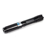 Blue Light Laser Pointer Pen 450nm Adjustable Beam Burning Match + 5 Star caps